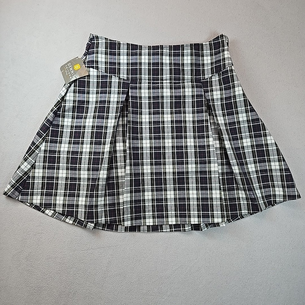 Dennis Uniforms Marymount Plaid Pleated‎ Skirt Size J9 Junior Style #035170